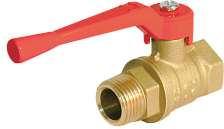 Кран шаровой для воды 11Б27п1 Ду32 А31 г/ш рычаг БАЗ