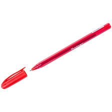 Ручка шариковая красная 0,7 мм Berlingo Triangle 100T CBp_07108