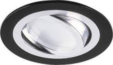 Светильник галогенный MR16 G5,3 черный-хром DL2811 