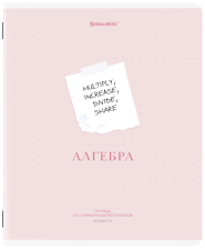 Тетрадь предметная 48 л Brauberg Creative Алгебра