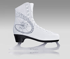 Коньки фигурные Princess LUX натуральная кожа, р-р 35