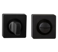 Завертка к ручкам черный квадрат 02 Black B2B