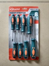 Набор отверток 8шт Sturm! 1040-01-SS8