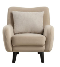 Кресло для отдыха Дакота Арт 582 (Vendetta 2 (кремовый), Riga 1598 z1 Colour 06 (бежевый))