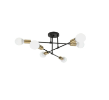 Светильник LOFT EASY-6E27-BLT 6хЕ27 черный 520х520х239 Е27 IP40 ASD nHome  2655