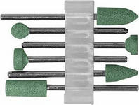 Набор шарошек 6шт алюминий-оксидные по металлу мини FIT 36924