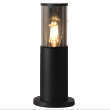 Светильник садово-парковый DH1303 Е27 черный столб 0,3м