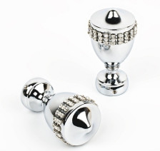 Комплект наконечников 19мм Верона СН-19-239-30 хром