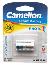 Элемент питания CR123А Camelion PHOTO
