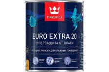 Краска для влажных помещений EURO EXTRA 20 C (0,9л) TIKKURILA