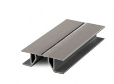 Мультиугол для цоколя h=150мм металлик 002