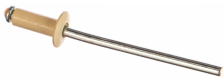 Заклепка 3,2х8 RAL 1015 бежевая 50шт