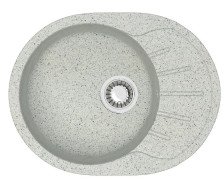 Мойка 575х440 искусственный камень светло-серый 10/Q10