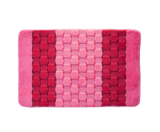 Коврик для ванной комнаты BANYOLIN Silver 60х100см розовый BAN.SIL.1.60/100-PN