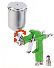 Краскопульт ECO SG-1500 верхний бачок 200мл 