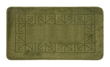 Коврик для ванной комнаты BANYOLIN CLASSIC из 1 шт 60х100см 11мм (темно-зеленый) 1/40