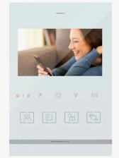 Видеодомофон ЛКД-ДМ-1000-4/2 4" 1000ТВЛ, CVBS, аналог, белый LS641553