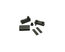 Комплект петель HG001/Bl для стеклянных фасадов