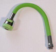Излив для кухни GS 2512.Green гибкий 3/4 насадка - аэратор/душ, зеленый