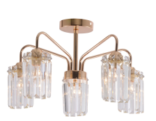 Светильник Museo 4150-5 FGD, 5хE27/60W (52х52х29)