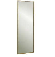 Зеркало Basis 500х1500 Золото, металлическая рама