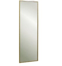 Зеркало Basis 500х1500 Золото, металлическая рама