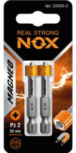Бита PZ 2x50 с магнитной насадкой 2шт NOX MAGNEO 330250-2