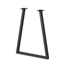 Подстолье Лофт трапецевидное 710х550х355, сталь, черное