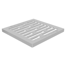 Решетка водоприемная Gidrolica штамп сталь оцинкованная 285х285х21 (200/1)