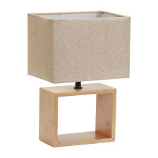 Настольная лампа UNL UML-B401 1х40W Е27 285мм Grey/Wood