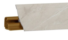 Плинтус для столешниц 23мм мрамор бежевый светлый Россия KORNER 3м