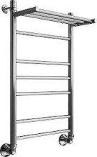 Полотенцесушитель В10 Р80х50 с полкой ЭКО г/г нерж сталь Маргроид 