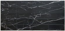 Панель декоративная "Плитка" Травертин черный (0,964х0,48м)