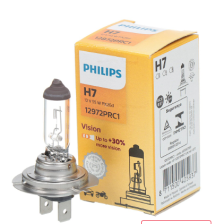 Лампа галог PHILIPS H7 12V 55Вт Premium Vision P- 12972PR