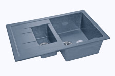 Мойка 775х495(1,5)искусственный камень графит GF-Q775KL(F-21К)