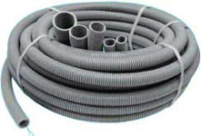 Труба гофрированная 40 с тросом (1бухта 25м)