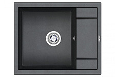 Мойка 650х500мм искусственный камень черный GR-6503