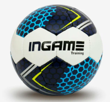 Мяч футбольный Ingame STREET Training IFB-129 №5 бело-синий