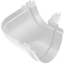 Угол желоба 90° белый Стандарт (У) АП (14)