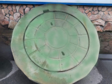 Люк железобетонный тип Л зеленый