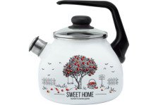 Чайник эмалированный 3,0 л свисток Apple Tree TM Appetite 4с209я