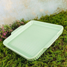 Блюдо для запекания 25 см LENARDI фарфор 205-789