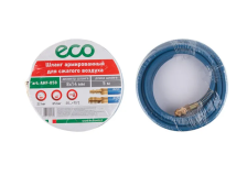 Шланг армированный 5м d=8/14мм с быстросъемами ECO