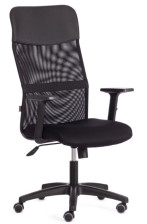 Кресло Practic Plt ткань/кожзам Черный TW-11/W-11/36-6