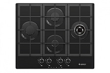 Варочная поверхность газовая ПВГ 2231-01 Р3 (67х52,5х10см)(цвет: черный, варочная поверхность: стекло)