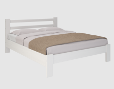 Кровать Ника, белый, 1400х2000