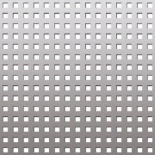 Лист перфорированный сталь 08пс квадрат 1,0х1000x2000 мм (Qg10-28) х/к