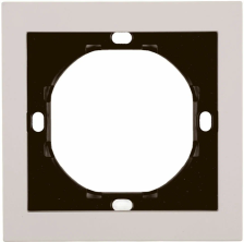 Рамка 1-м PFR00-3001-08 пудровый жемчуг, Мия (50486)