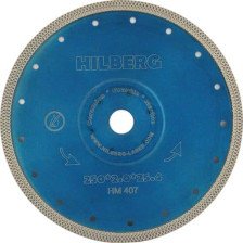 Диск алмазный 250х25,4х2,0х10 Hilberg Turbo ультратонкий X-тип TRIO DIAMOND HM407