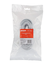 Удлинитель телефонный 15метров (4 жильный) белый (18-3151)